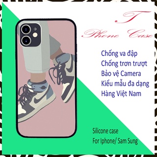Ốp Lưng iphone ốp lưng sam sung NIKE snacker năm 2022 Cạnh Vuông Iphone 6 đến 13 TPHONE CASE NIKPOD00059