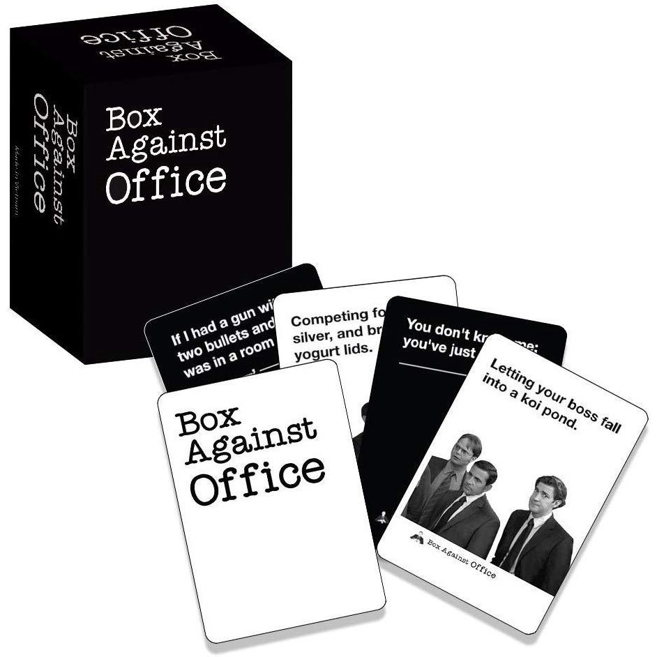 Box Against Office Trò Chơi Trên Bàn Cờ Chơi Bài Cards Games Board Game Funny Famliy Party Game for College Camping Các Loại Cờ Bua Tiec Tro Choi