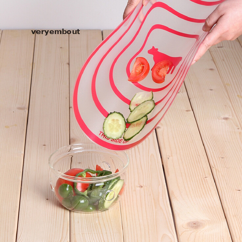 ut Plastic Kitchen Cutting Flexible Chopping Vegetable Fruit Mat Board Ultra-thin n