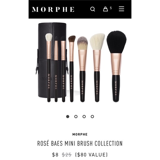 Set cọ trang điểm Morphe