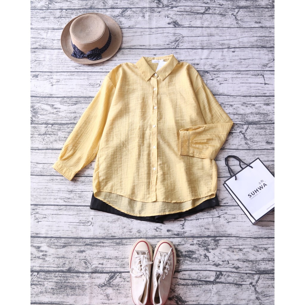 ÁO SƠ MI BASIC VẠT HIGHLOW