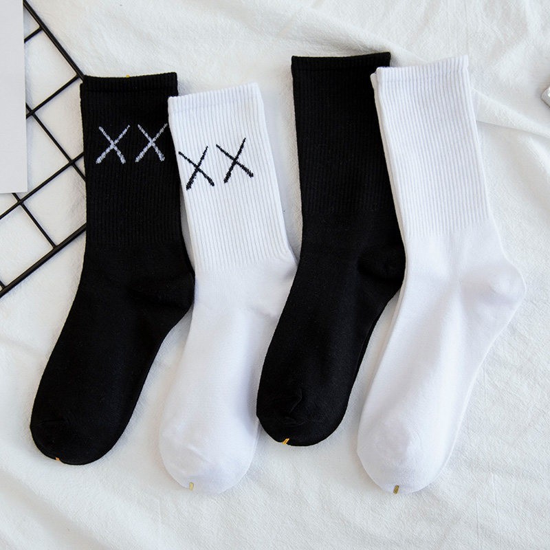 Vớ cotton phong cách Hàn Quốc họa tiết độc đáo đẹp mắt