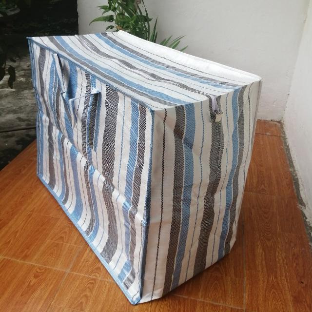 Túi bạt dứa 60x30x50 cm dày bền, đựng quần áo chăn màn