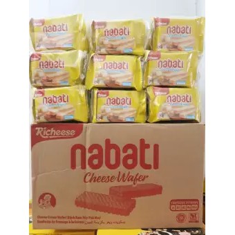 Túi 10 gói bánh xốp NABATI Richeese vị phô mai/socola 24g