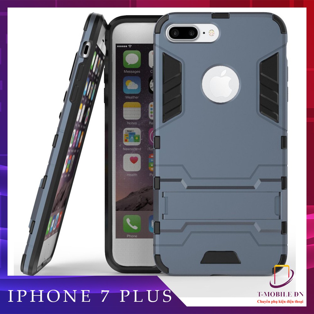 Ốp lưng iPhone 6 6s Plus 7 8 Plus iPhone X XR XS Max iron man chống sốc bảo vệ camera