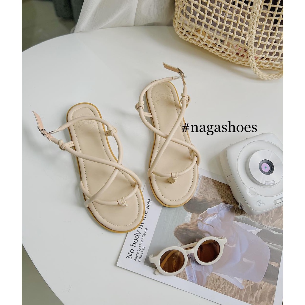 SANDAL QUAI CHÉO XỎ NGÓN NAS201