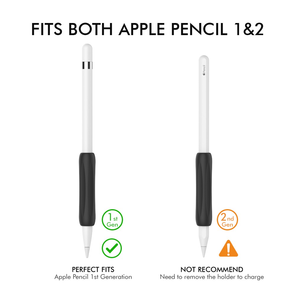 Tay Cầm Cho Apple Pencil 1 2 Tạo Cảm Giác Thao Tác Vẽ Dễ Dàng Hơn Bộ 3 Cái