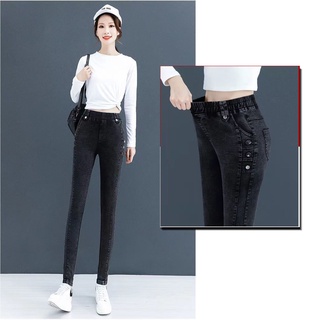 Quần jeans nữ hàn quốc, quần bò nữ form slimfit tôn dáng cực xinh QS40