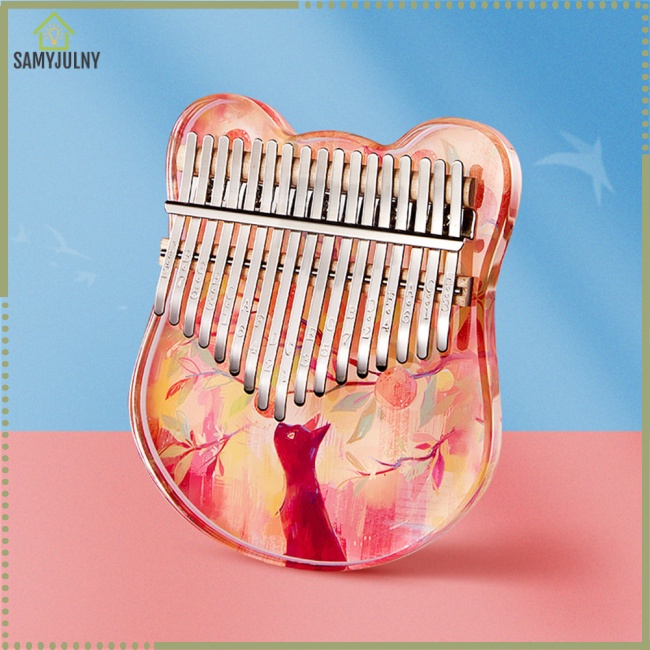 Đàn Kalimba 17 / 21 Nốt Trong Suốt Famy Bằng Acrylic