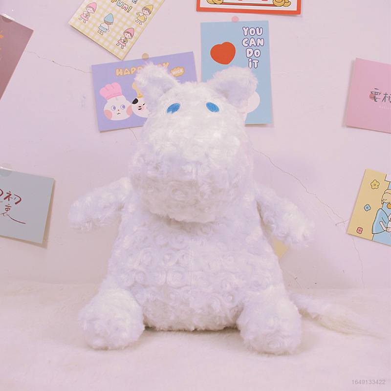 Thú Nhồi Bông Hình Moomin 30cm Làm Quà Tặng Cho Bạn Gái