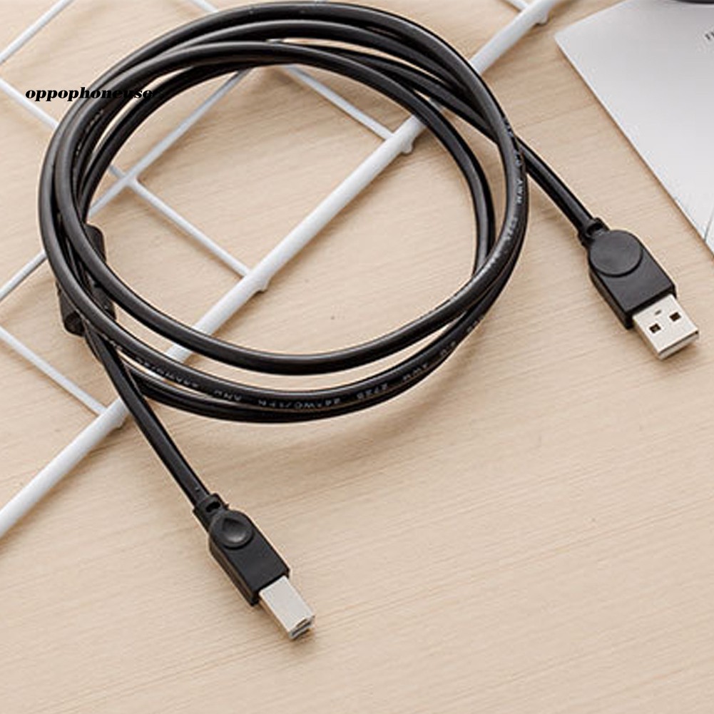 Dây cáp truyền dữ liệu USB 2.0 Type A sang Type B chất lượng cao 1.5m dành cho máy in