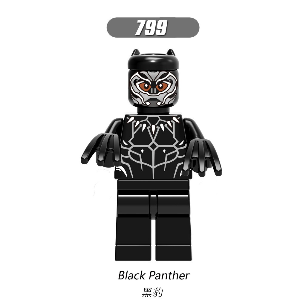 Đồ Chơi Lego X0184 XH804 Ulysses Klaw Black Panther Shuri Marvel Độc Đáo