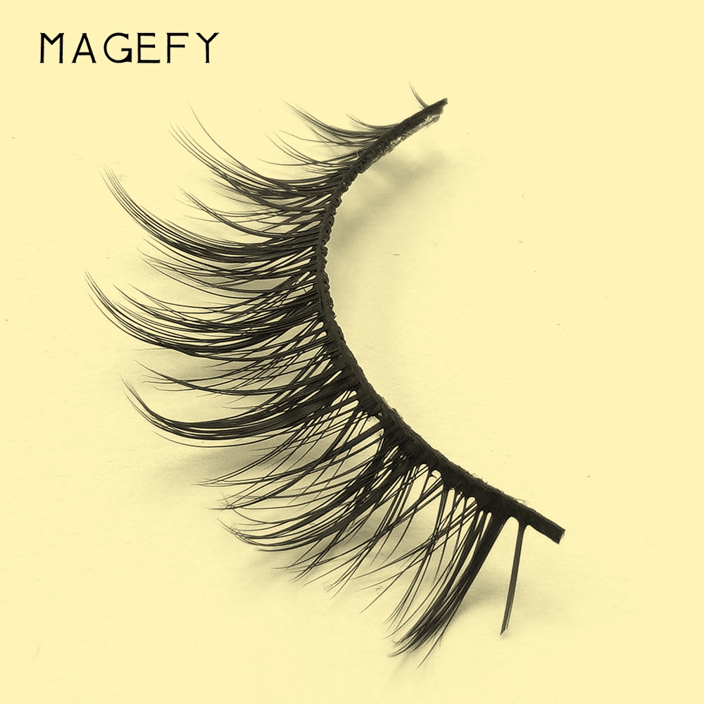 Bộ 5 cặp mi giả 3D MAGEFY dài và dày tự nhiên