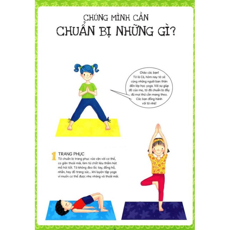 Sách - Yoga cho trẻ em - NXB Kim Đồng