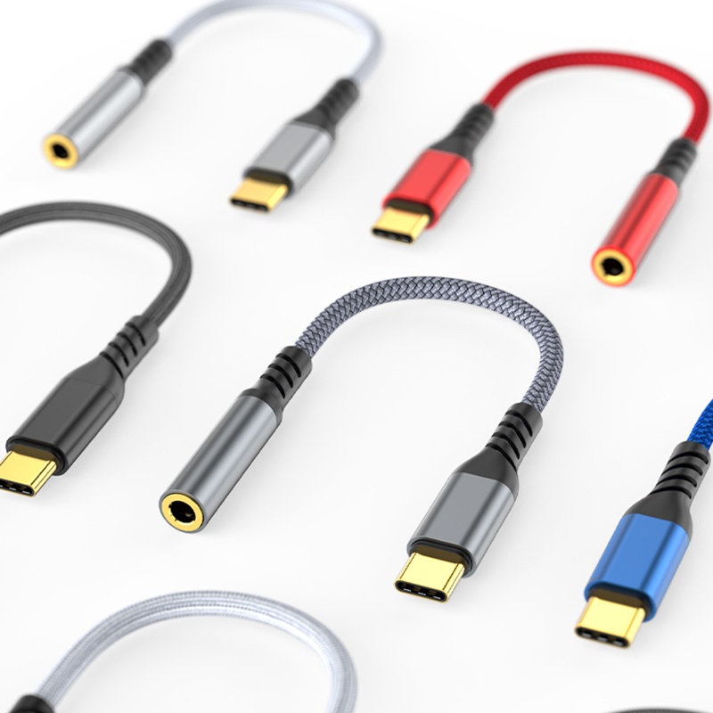 Giắc Chuyển Đổi Từ Cổng Type C Sang 3 Cổng 5mm Loại C