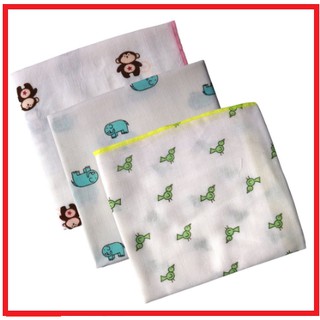 Khăn tắm in hoa xuất Nhật 2, 4 lớp