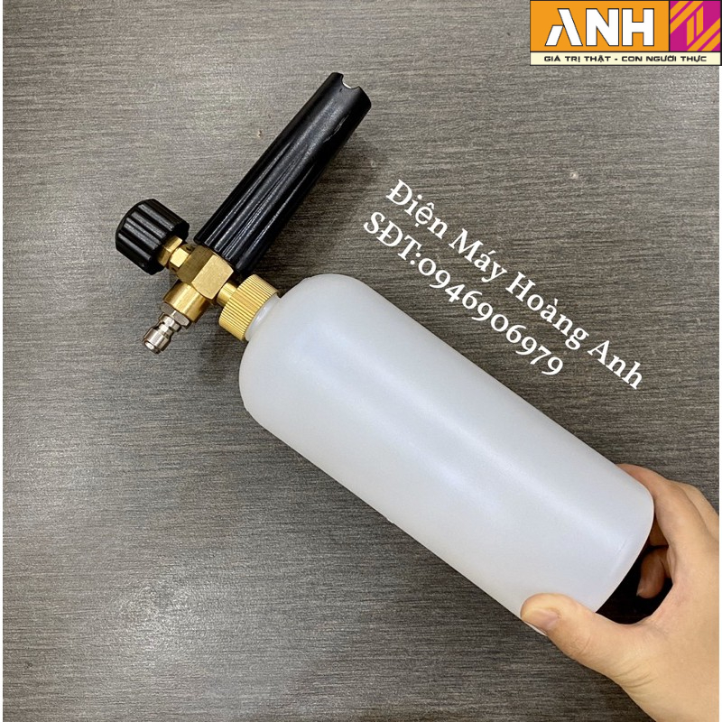 Bình phun tạo bọt tuyết+Tặng kèm đầu cái nối nhanh 1/4 inch