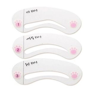 SÉT 3 KHUÔN KẺ LÔNG MÀY