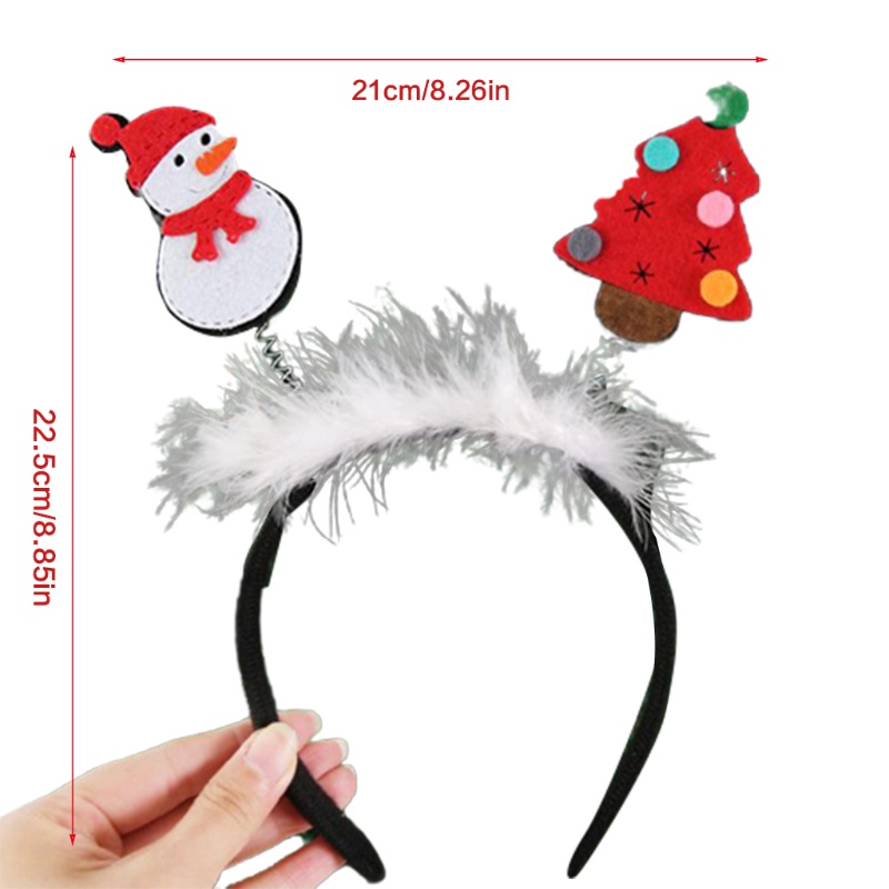 Flgo Băng Đô Cài Tóc Rửa Mặt Hóa Trang Ông Già Noel Tuần Lộc Giáng Sinh Dễ Thương Cho Bé