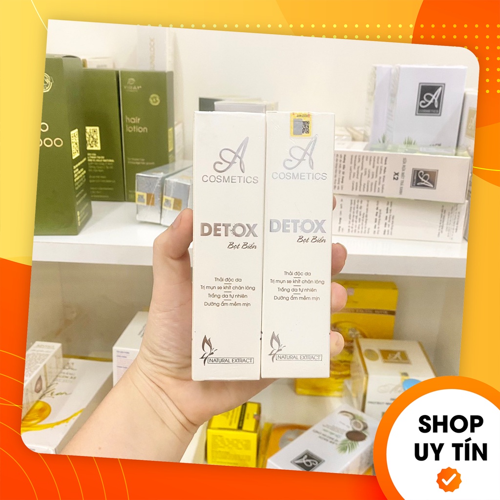 Sữa rữa mặt Detox bọt biển giúp sạch da Phương Anh - Detox A Cosmetics