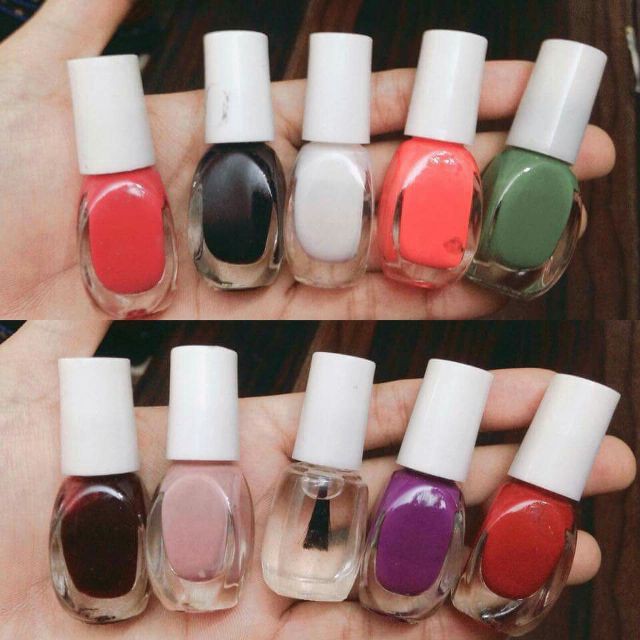 SƠN MÓNG MINI NHIỀU MÀU ( 2 CHAI)