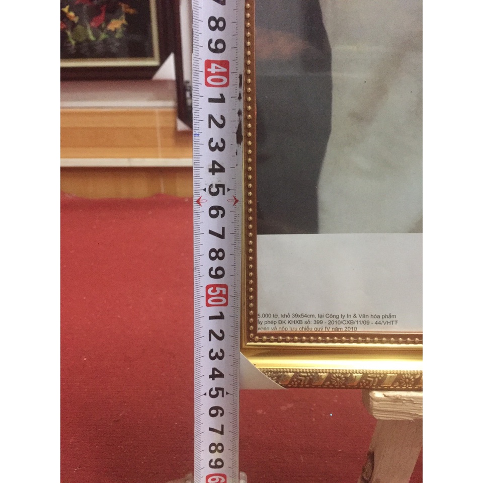 Khung ảnh Bác Hồ quàng khăn đỏ