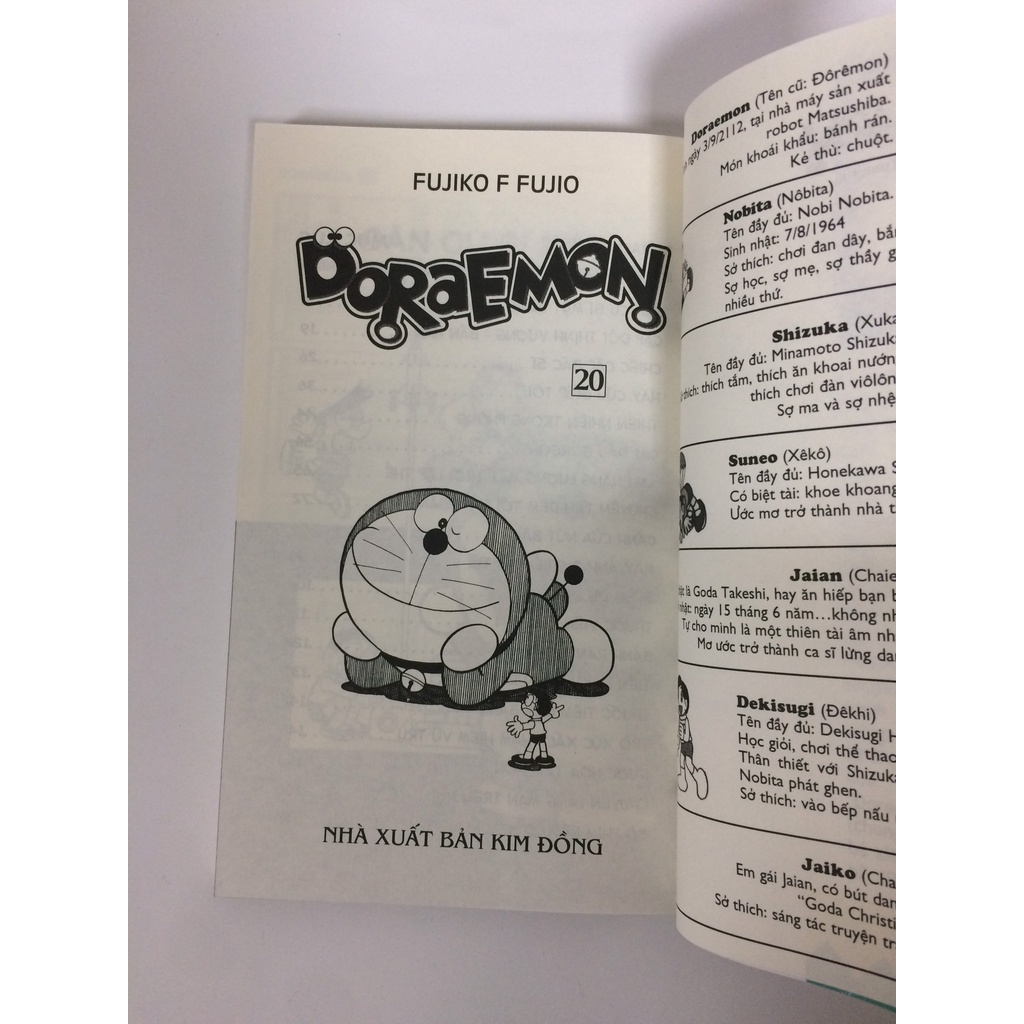 [Mã BMLT30 giảm đến 30K đơn 99K] Sách - Doraemon Truyện ngắn - Tập 20