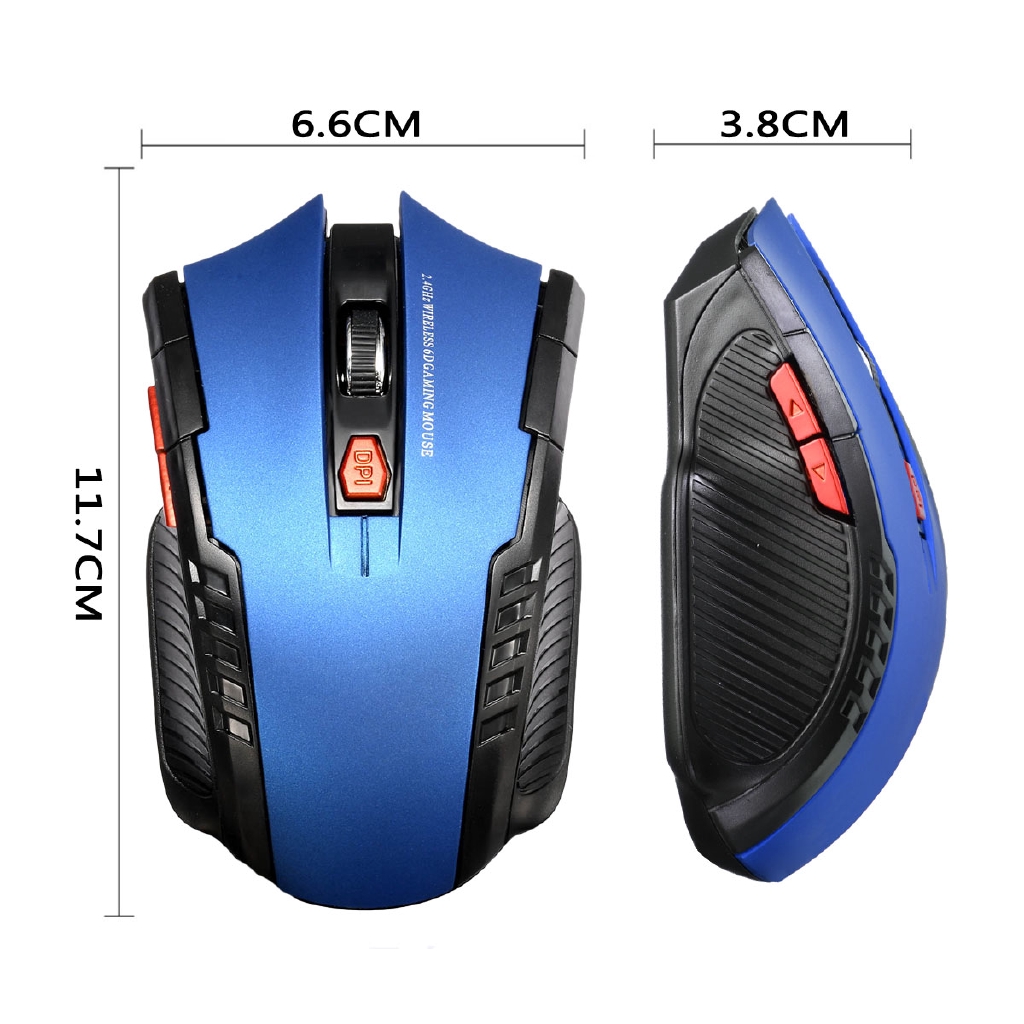 Chuột Máy Tính Không Dây X20 2.4g 2400dpi