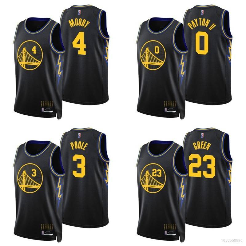 Áo Bóng Rổ NBA Jersey Warriors Moody Payton Poole YT3 Plus Size TY3