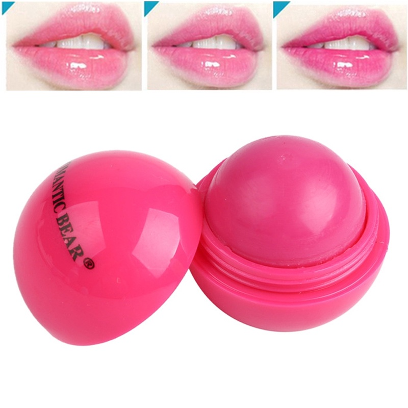 [Hàng mới về] Son dưỡng chăm sóc môi thành phần trái cây thiên nhiên 6 màu tùy chọn