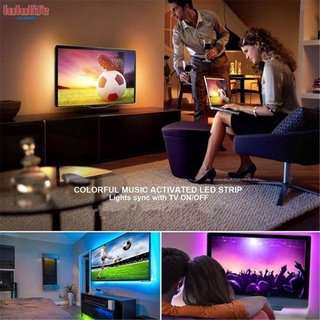 Dây đèn led 40 phím usb 5050 rgb 5v điều khiển âm thanh tiện dụng