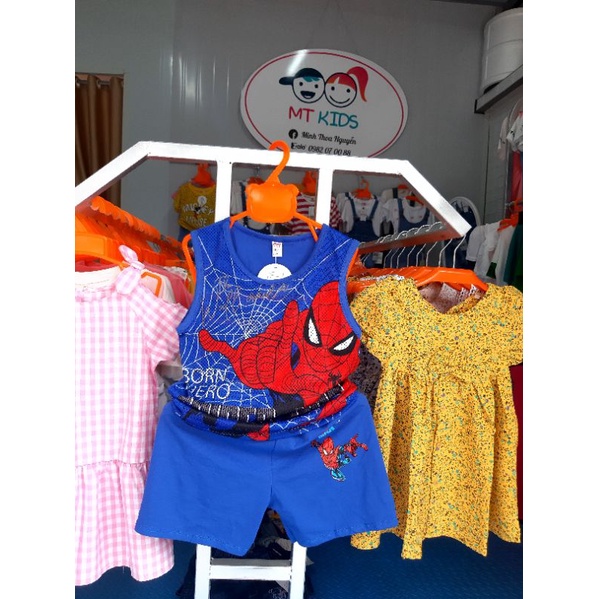 BỘ THÔNG HƠI SÁT NÁCH HÌNH SIÊU NHÂN NHỆN TỪ 15-22KG