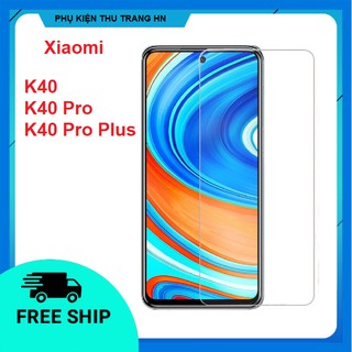 Kính cường lực Xiaomi Redmi K40S Poco F4 K40 Poco F3 K40 Pro / K40 Pro+ ( Xiaomi Mi 11i ) trong suốt không full màn hình