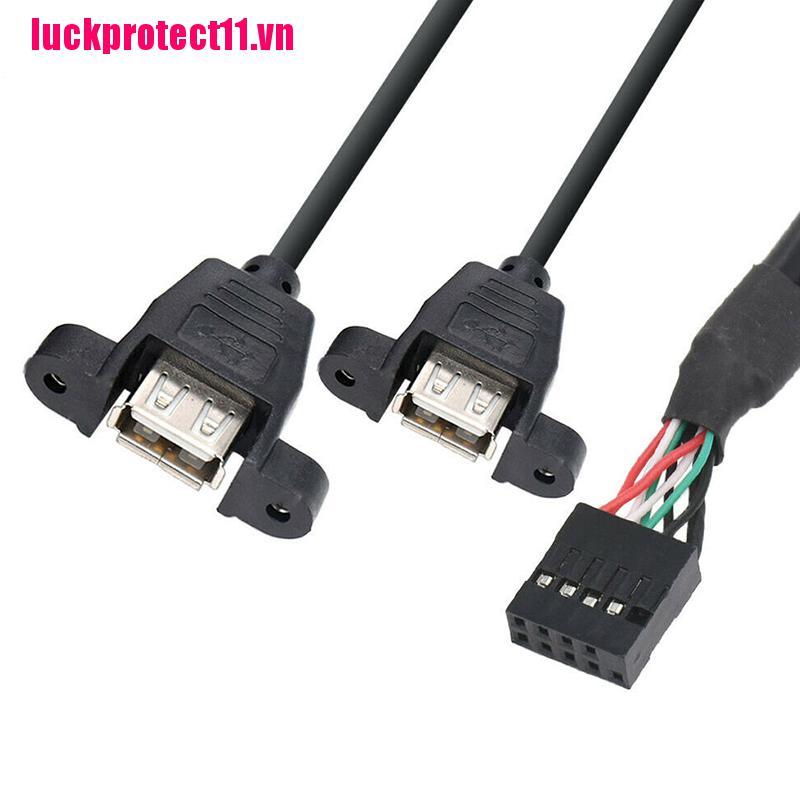 Đầu Chuyển Đổi Ccc 9 Lỗ Sang Usb 2.0 9pin Chuyên Dụng