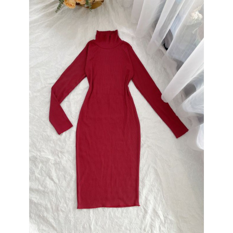 [Corn9] ĐẦM BODY CỔ LỌ