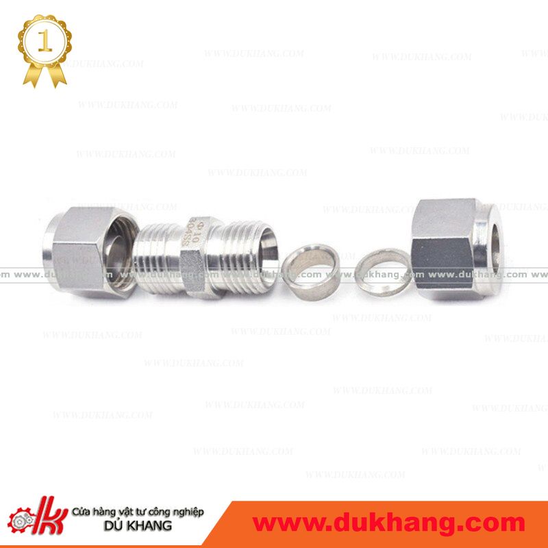 Siết hạt bắp 2 đầu inox
