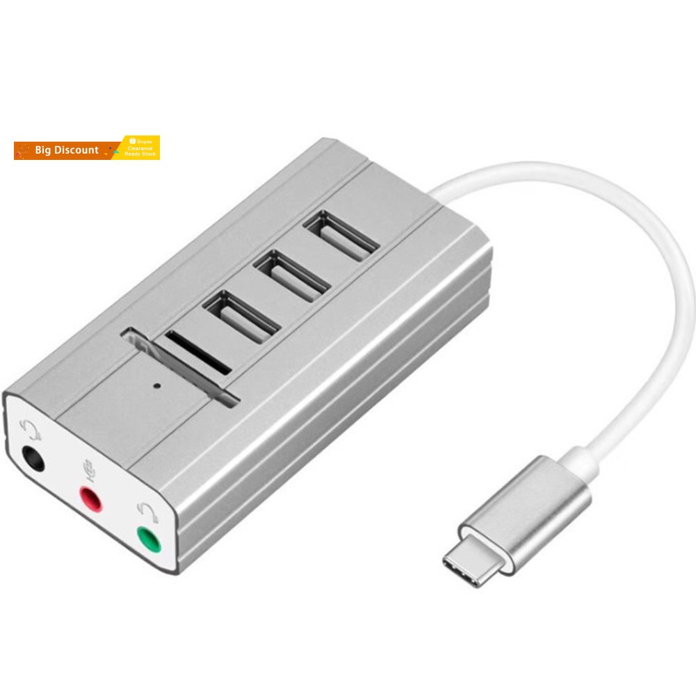 Đầu Đọc Thẻ Nhớ Tf / Sd Cổng Usb 2.0 Type C 3.1