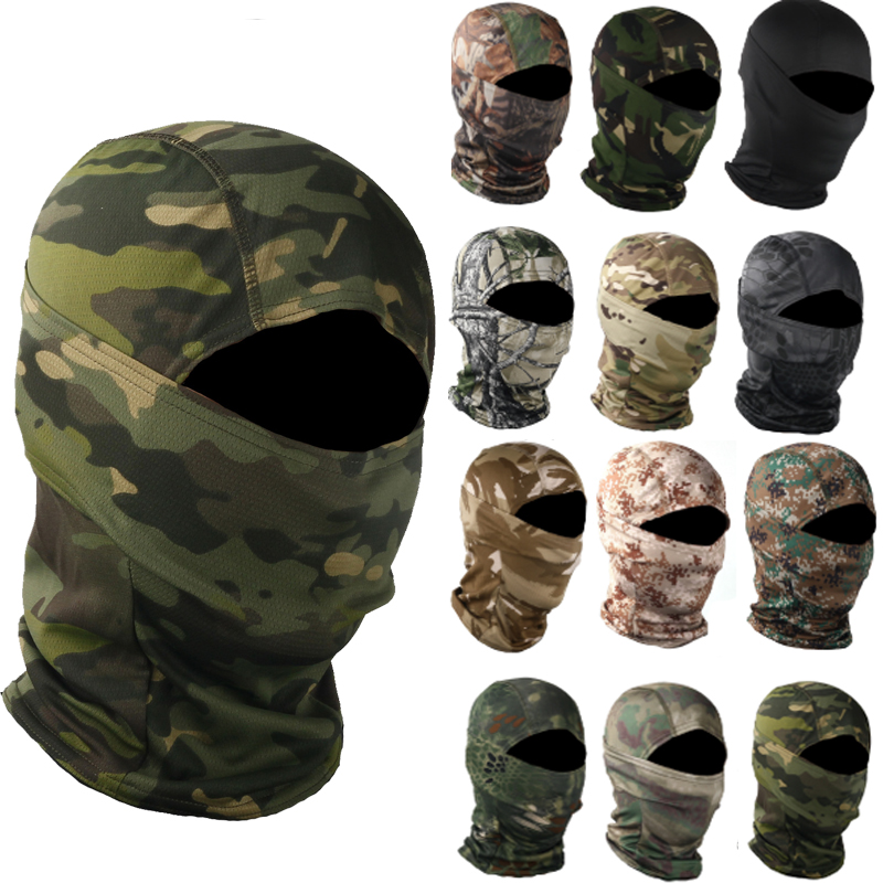 Motorcycles Camouflage Military Hunting Tactical Balaclava Masks Ski Cycling Full Face Cover Winter Neck Head Warmer Bike Windproof Bandana Scarf – – top1shop