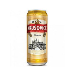 Bia Tiệp Krušovice Imperial 5% lon cao 500ml thùng 24 lon
