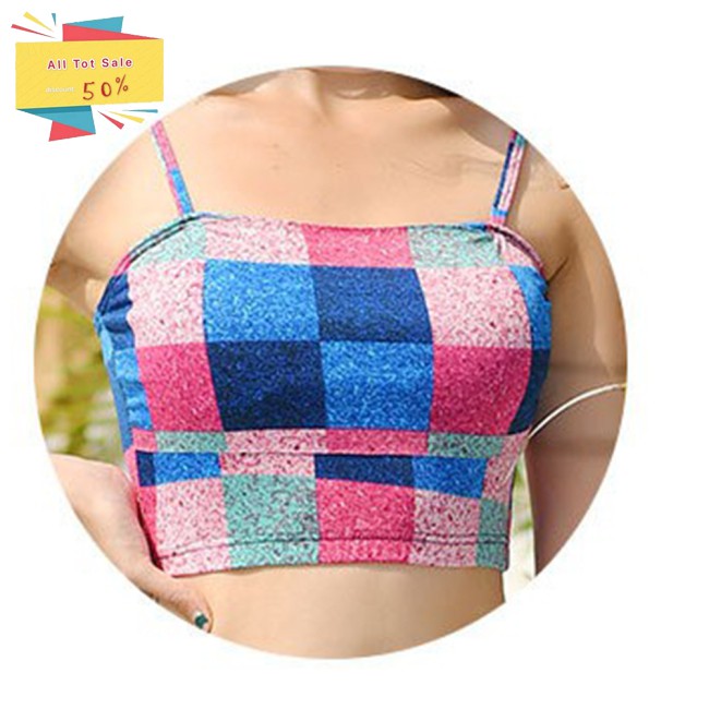 Set Đồ Tắm 2 Mảnh Họa Tiết Ca Rô Quyến Rũ Dành Cho Nữ | BigBuy360 - bigbuy360.vn