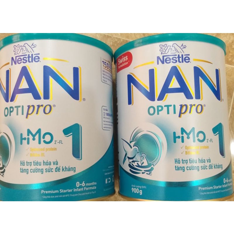 Combo 2 lon Sữa NAN OPTIPRO số 1 900G [HSD:2023]