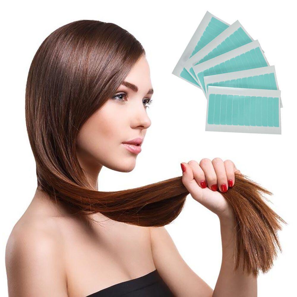 CHOOKEY Cuộn Băng Keo Hai Mặt Màu Xanh Dương Lâu Trôi Dùng Để Nối Tóc Giả
