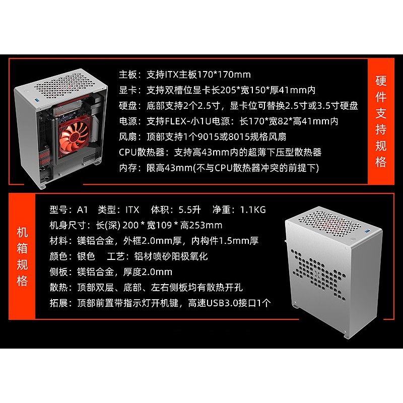 Case ITX Zen Zone Art World A1 - 5.5L | BigBuy360 - bigbuy360.vn