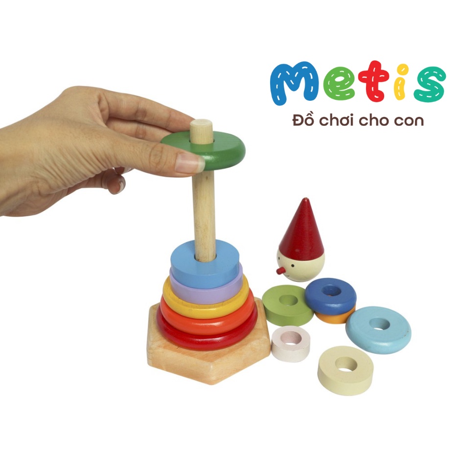 Đồ chơi Cầu Vồng Chú Hề - Metis Đồ chơi cho con