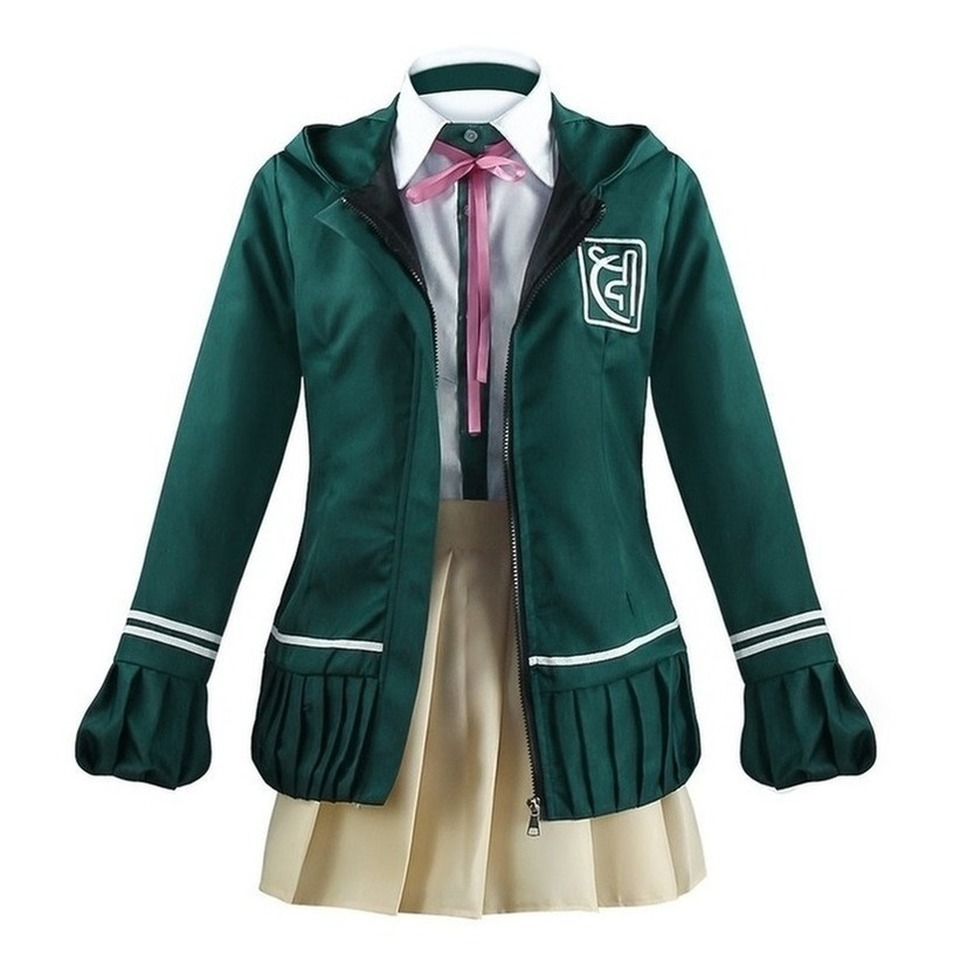 NEW Bộ Trang Phục Hóa Trang Nhân Vật Danganronpa Danggan-Ronpa Nanami ChiaKi FAST SHIP