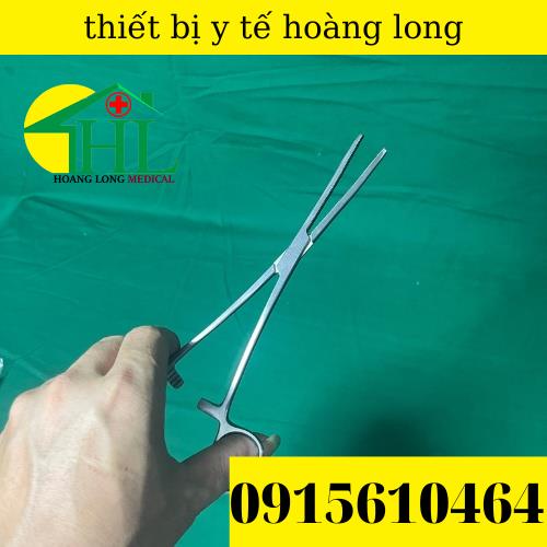 Panh Y Tế, Panh Gắp Phẫu Thuật, Pen Kẹp Y Tế, Panh Thẳng Không Mấu 20cm - Hàng Pakistan