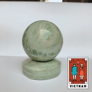 Bi đá spentine phong thủy đk 10 cm