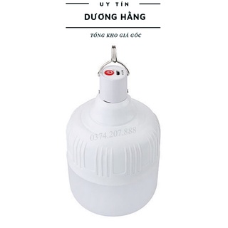 Bóng đèn tích điện - bóng led sạc tích điện đa năng tiện lợi có móc treo