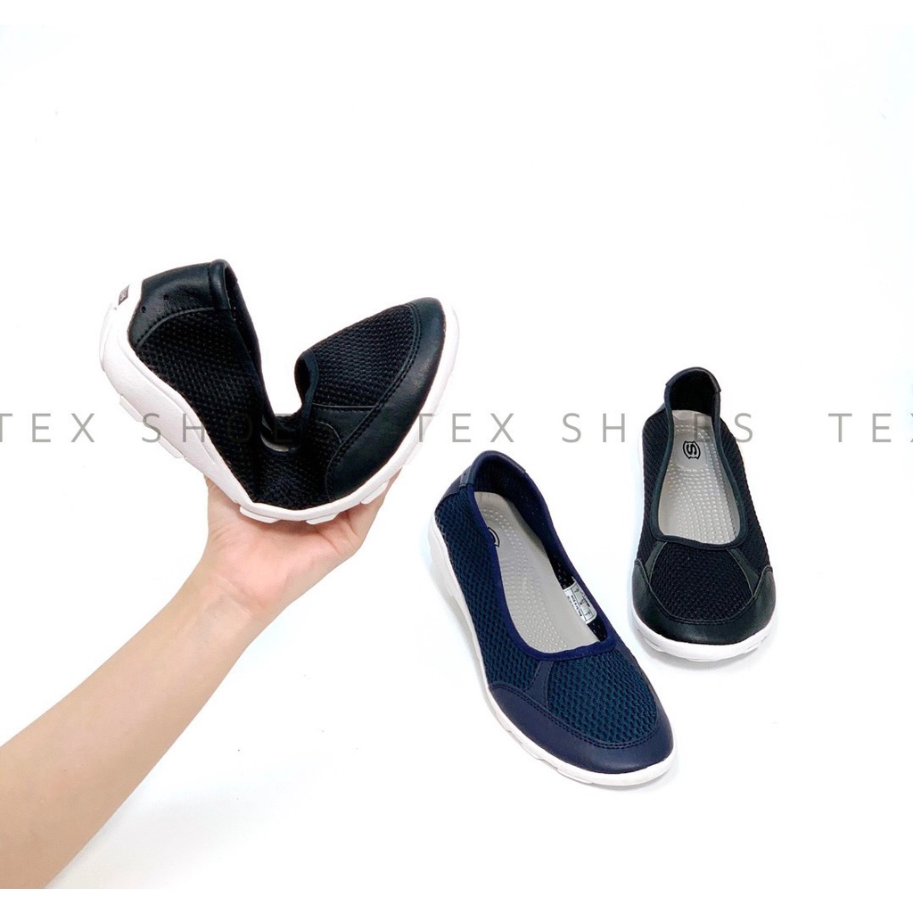 Giày bệt lưới kiểu dáng thể thao siêu êm, siêu nhẹ TEX SHOES