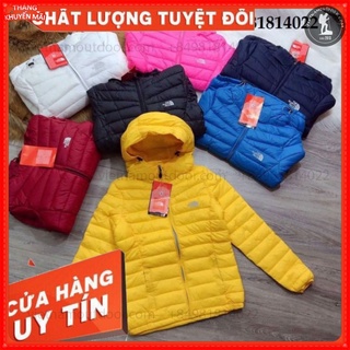 Áo khoác The North Face phao nữ  - nhẹ siêu ấm - có thể cuộn nhỏ